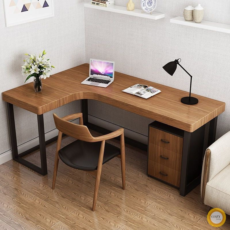 Solid wood thick board computer desk desk writing desk study desk desk desk office desk work desk Desk