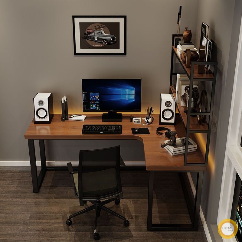 Solid wood thick board computer desk desk writing desk study desk desk desk office desk work desk Desk