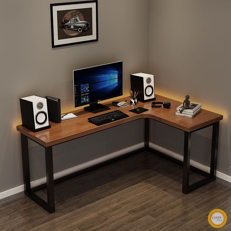Solid wood thick board computer desk desk writing desk study desk desk desk office desk work desk Desk