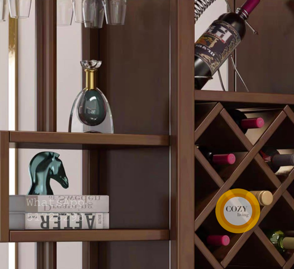 YF-325 solid wood hall cabinet