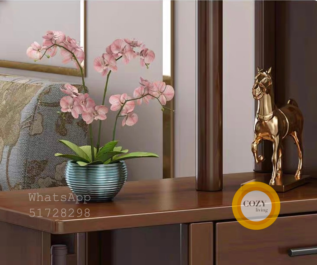 YF-325 solid wood hall cabinet