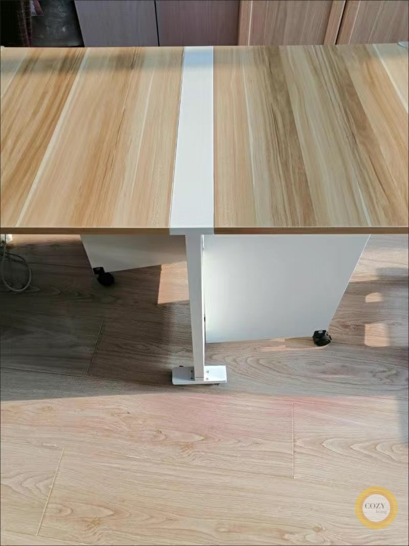 Folding dining table