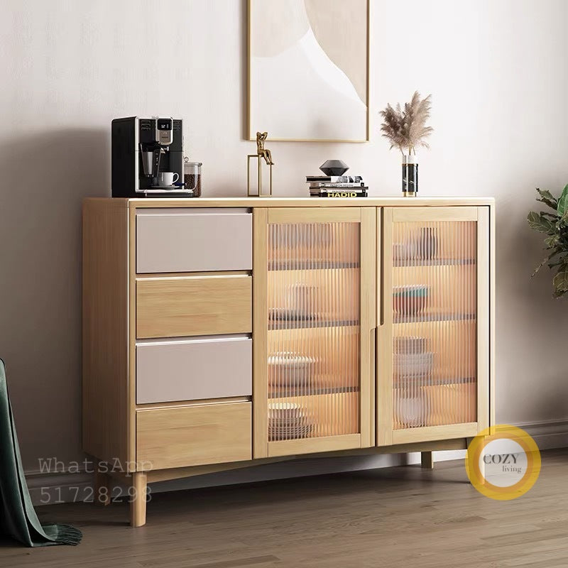 2225 solid wood sideboard