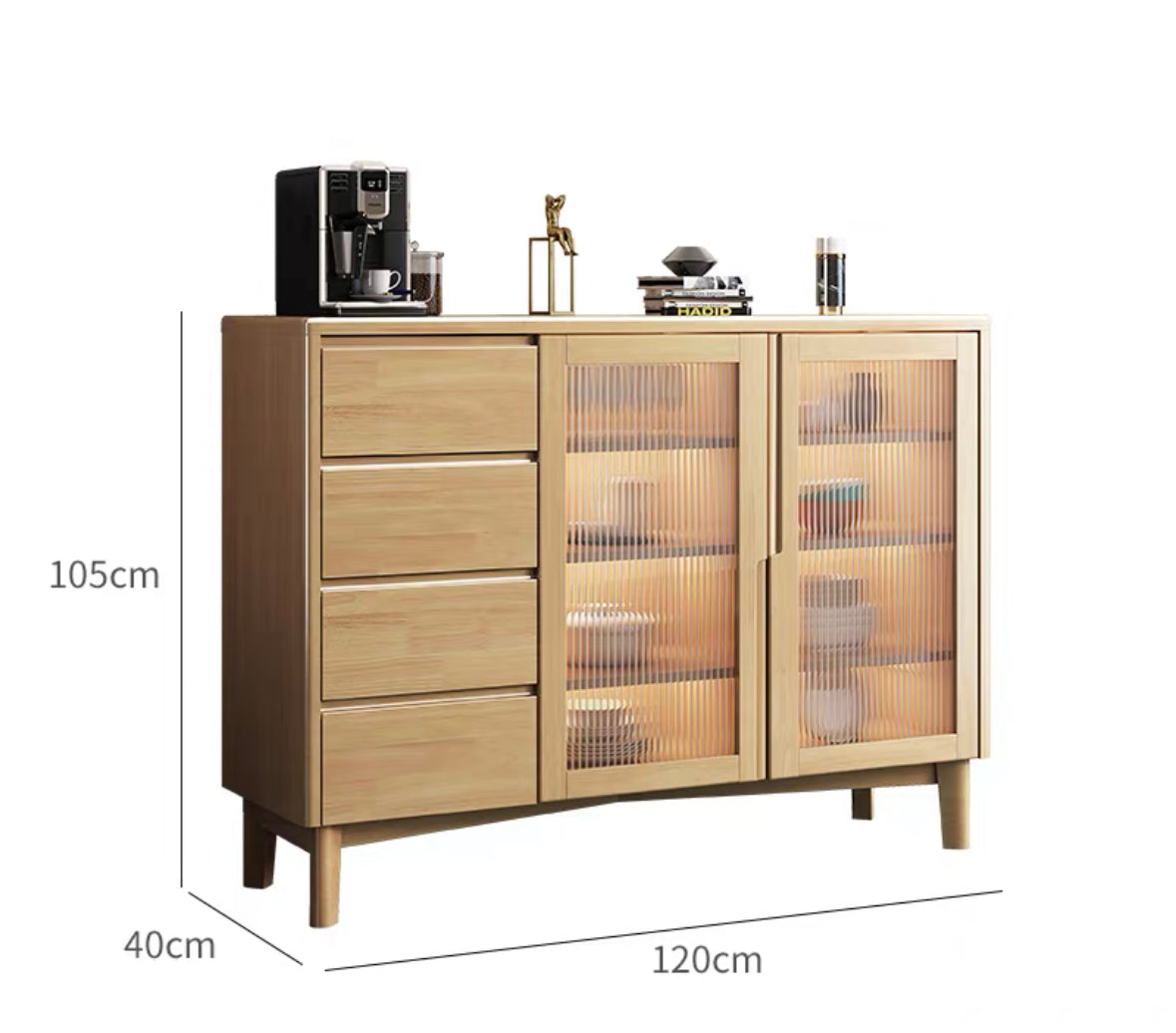 2225 solid wood sideboard
