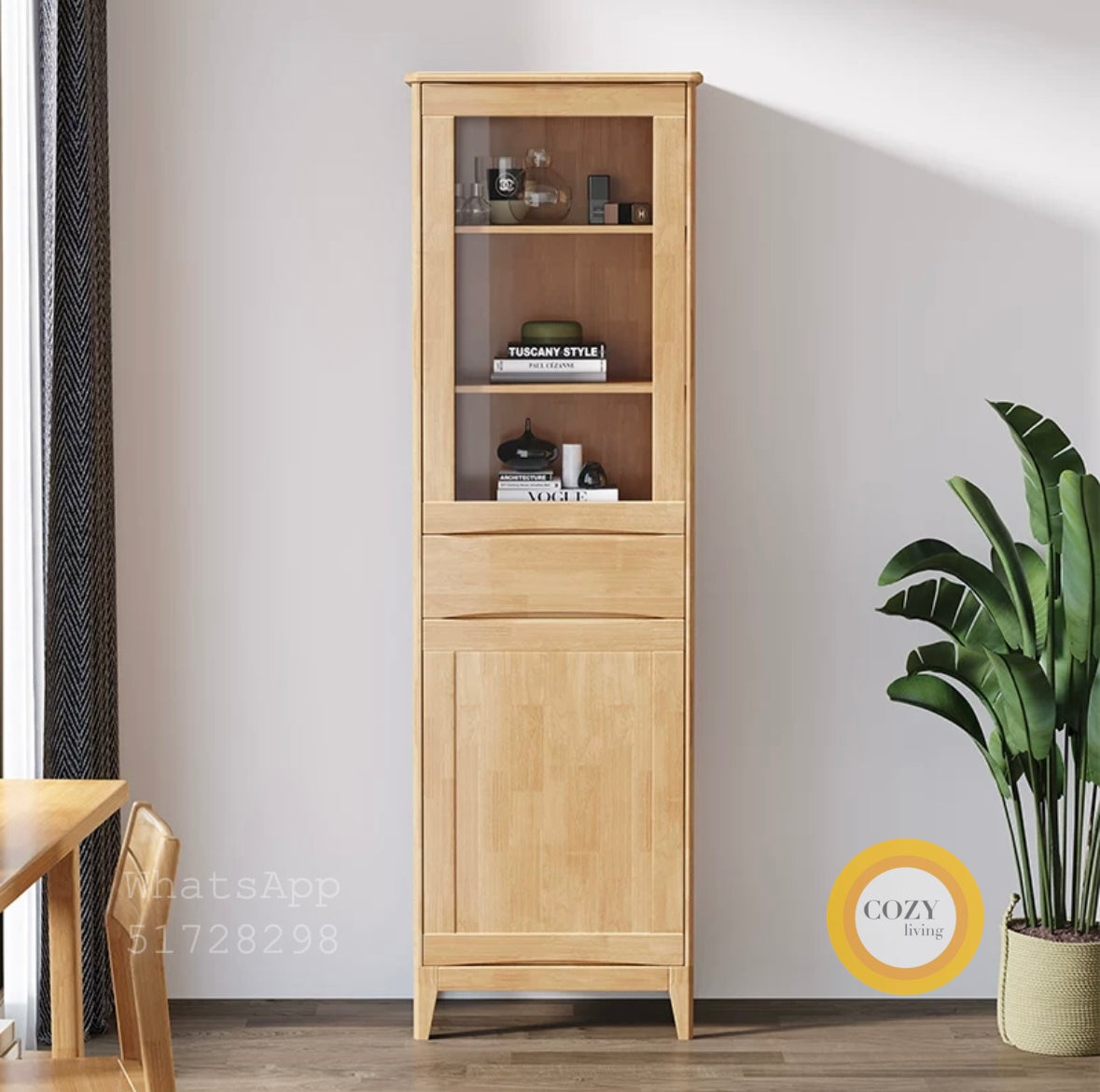 solid wood bookcase