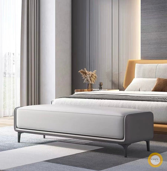 Solid wood shoe changing stool