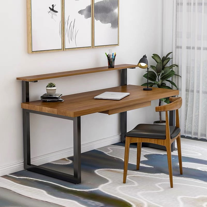 Solid wood thick board computer desk desk writing desk study desk desk desk office desk work desk Desk
