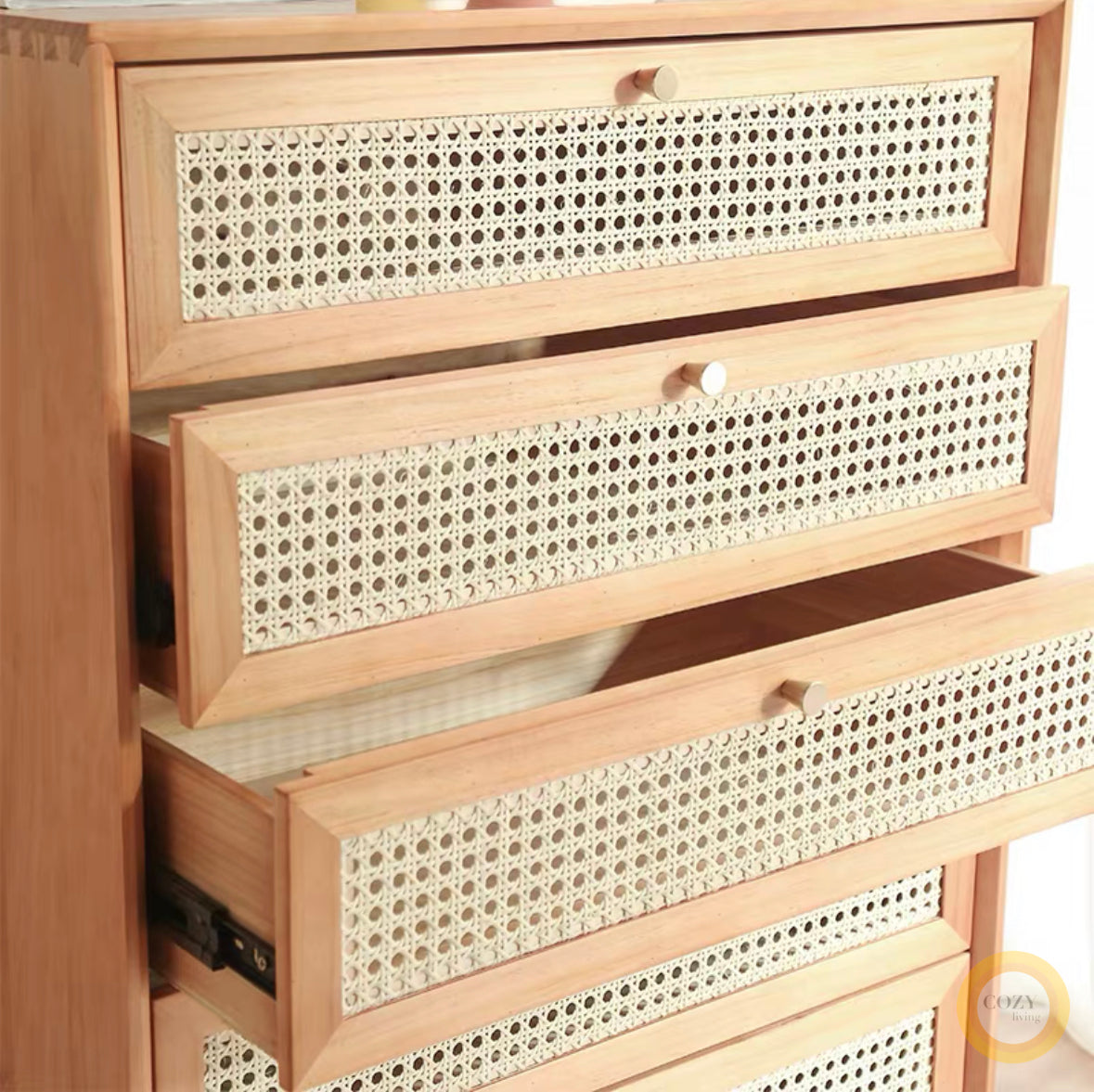๐๐๐๐ Japanese rattan woven TV cabinet solid wood ๐ญ๐ฏ ๐๐๐๐ข๐ง๐๐ญ