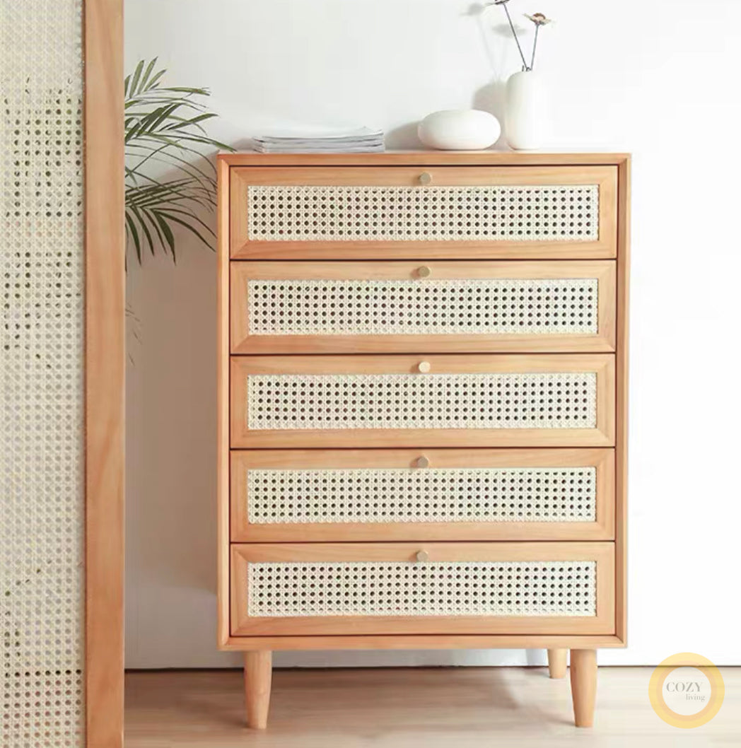 ๐๐๐๐ Japanese rattan woven TV cabinet solid wood ๐ญ๐ฏ ๐๐๐๐ข๐ง๐๐ญ