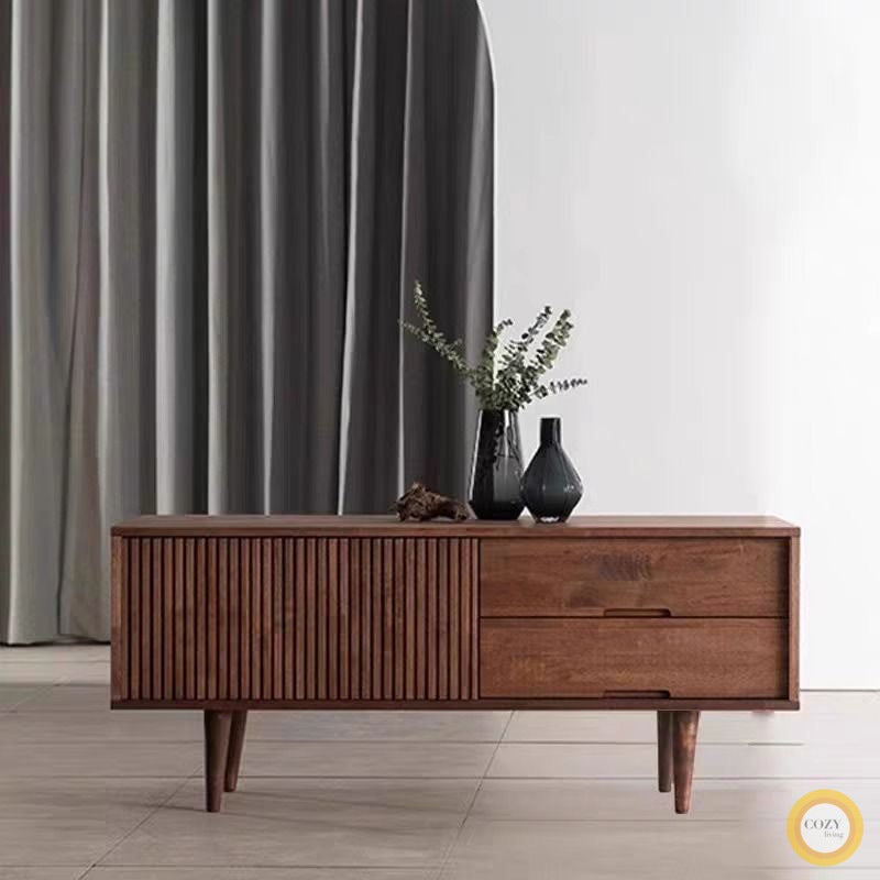๐๐๐๐ Japanese style Chiba sliding door TV cabinet solid wood๐ญ๐ฏ ๐๐๐๐ข๐ง๐๐ญ