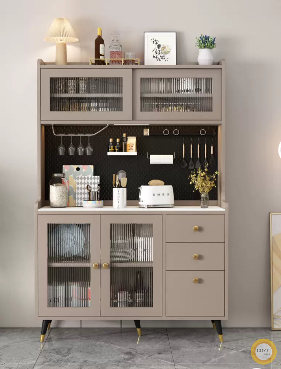 Cream style sideboard