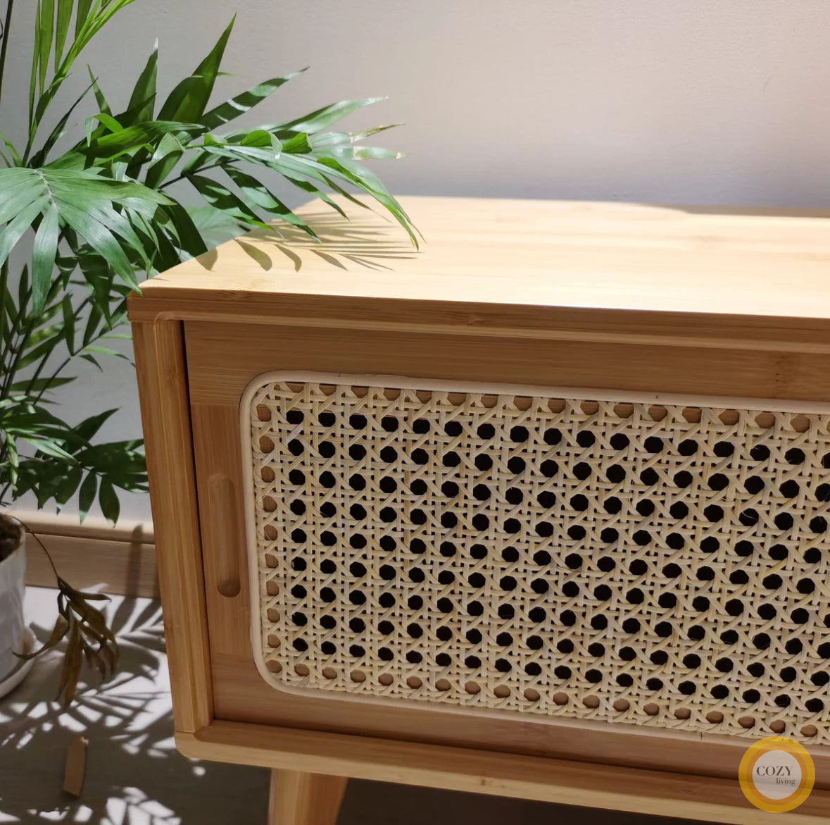 ๐๐๐๐ Japanese style bamboo TV cabinet๐ญ๐ฏ ๐๐๐๐ข๐ง๐๐ญ