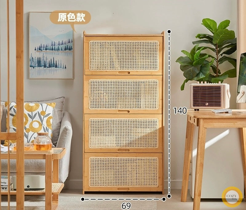 solid wood revolving bookshelf