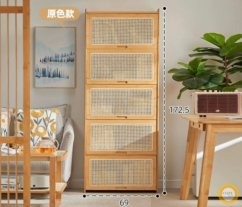 solid wood revolving bookshelf