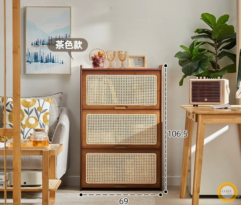 solid wood revolving bookshelf