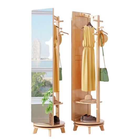 YF-9005 solid wood full-length mirror