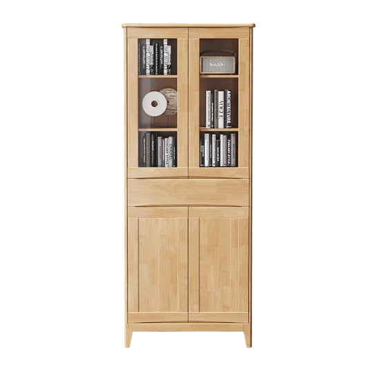solid wood bookcase