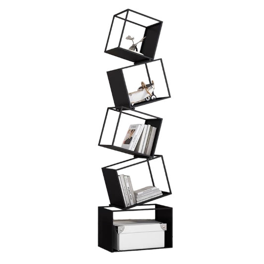 Industrial style corner shelf