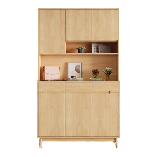 YF-2908 solid wood shoe cabinet