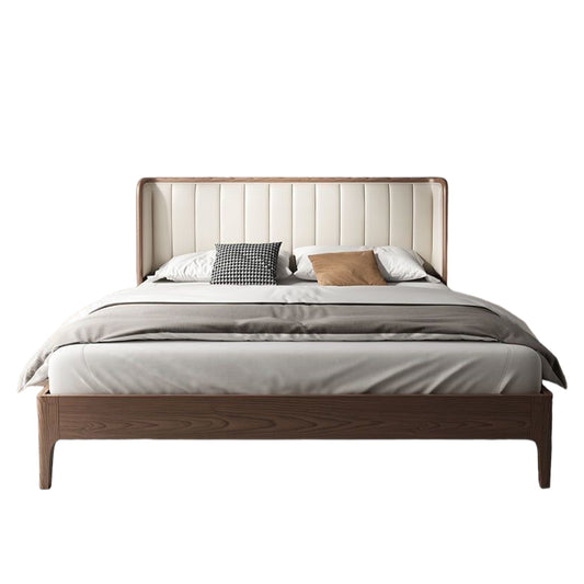 YF-2116 piano key solid wood bed