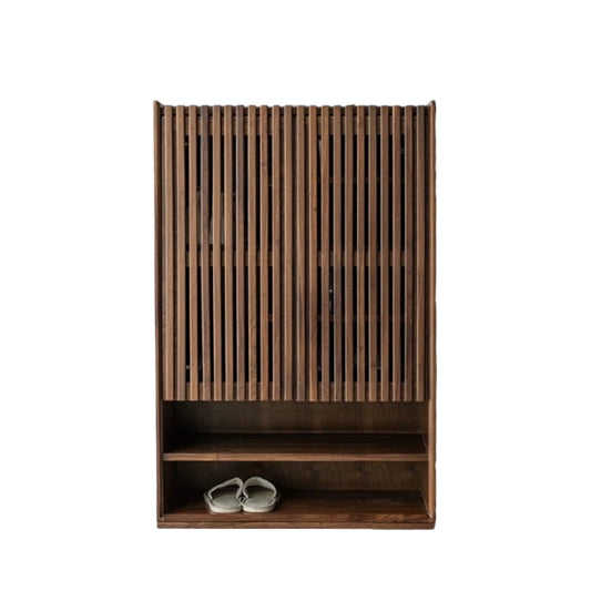 S098 solid wood shoe cabinet