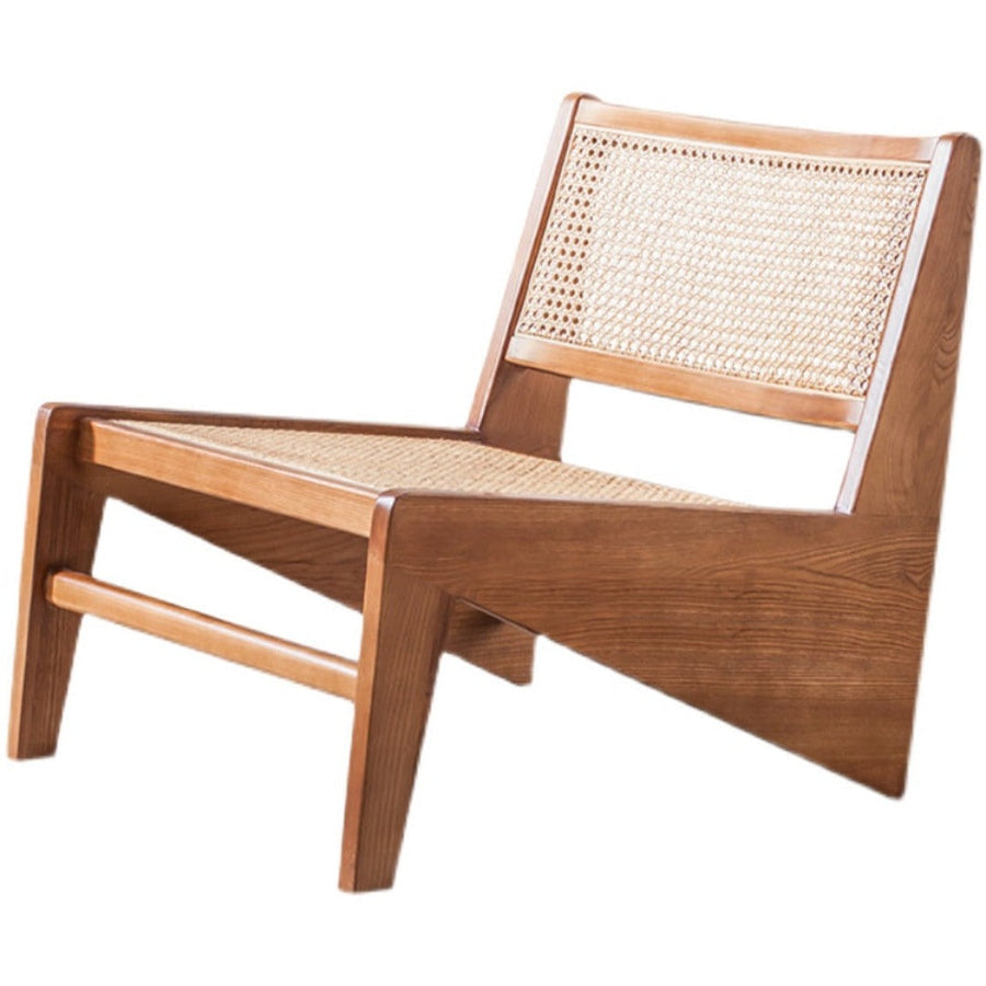 Decrescendo handmade rattan armchair