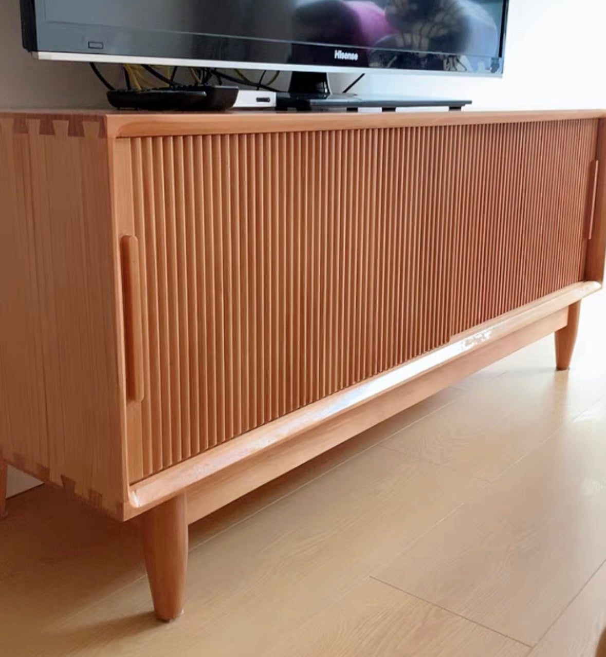 ๐๐๐๐ Japanese style Chiba sliding door TV cabinet solid wood๐ญ๐ฏ ๐๐๐๐ข๐ง๐๐ญ