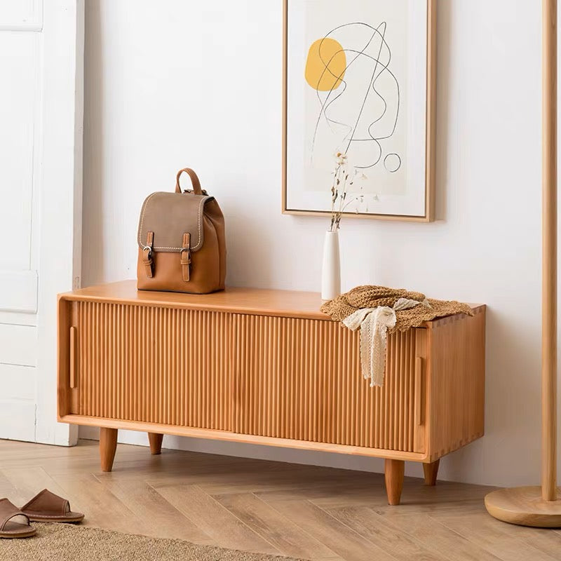 ๐๐๐๐ Japanese style Chiba sliding door TV cabinet solid wood๐ญ๐ฏ ๐๐๐๐ข๐ง๐๐ญ