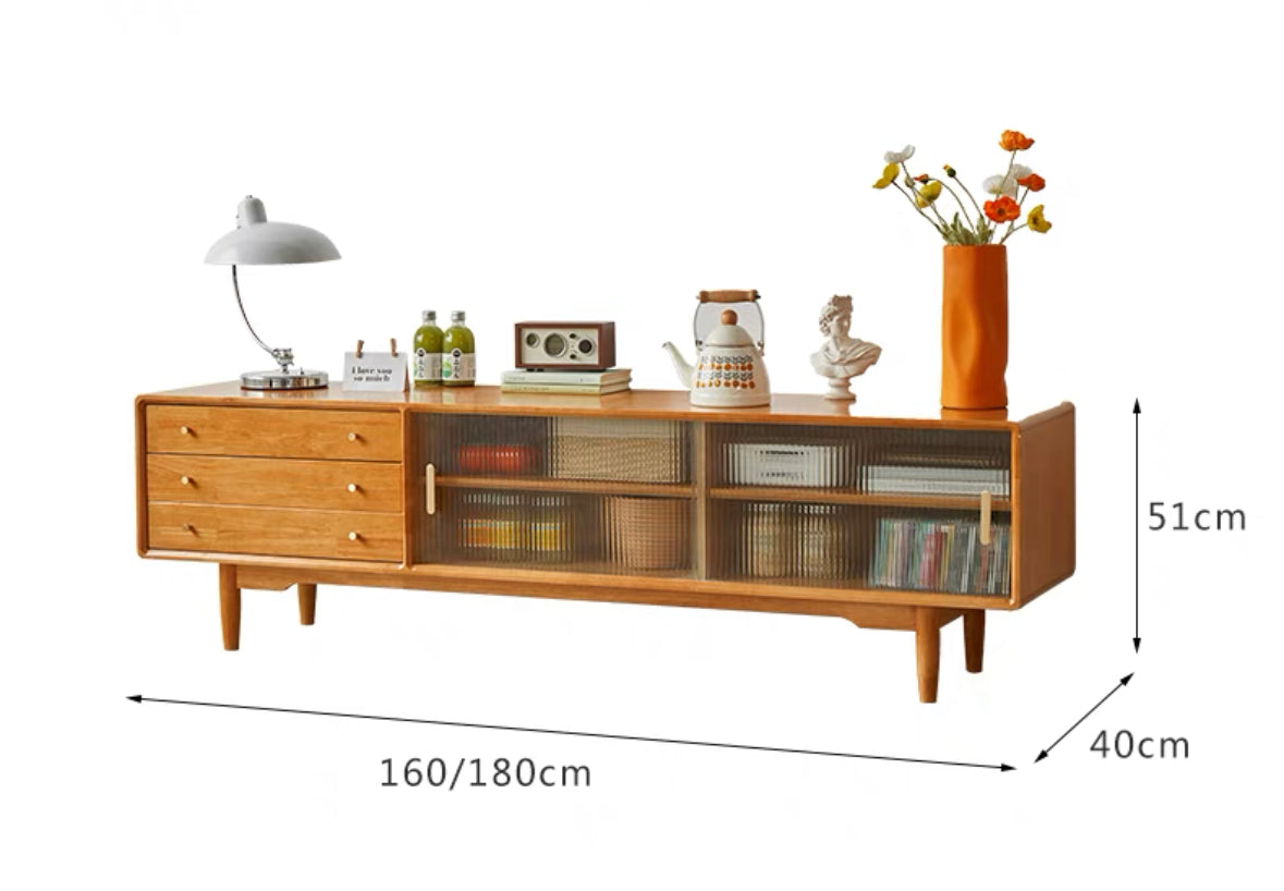 ๐๐๐๐ Japanese style glass cabinet door TV cabinet solid wood ๐ญ๐ฏ ๐๐๐๐ข๐ง๐๐ญ