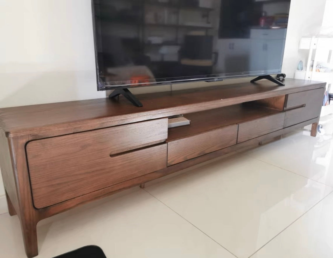 ๐๐๐๐ Nordic oak solid wood TV cabinet ๐ญ๐ฏ ๐๐๐๐ข๐ง๐๐ญ