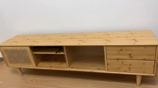 竹の木-日式電視櫃【楠竹】