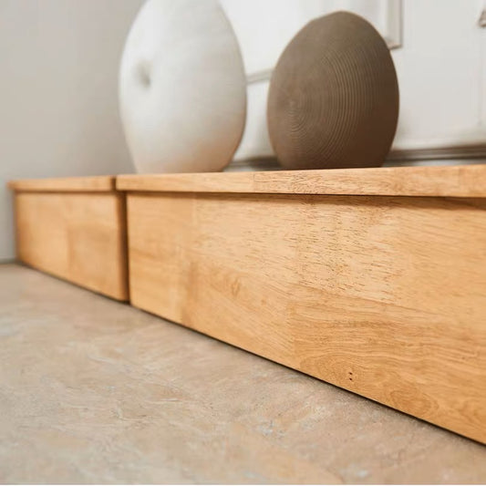 禅リビング-日式原木電視櫃【實木】