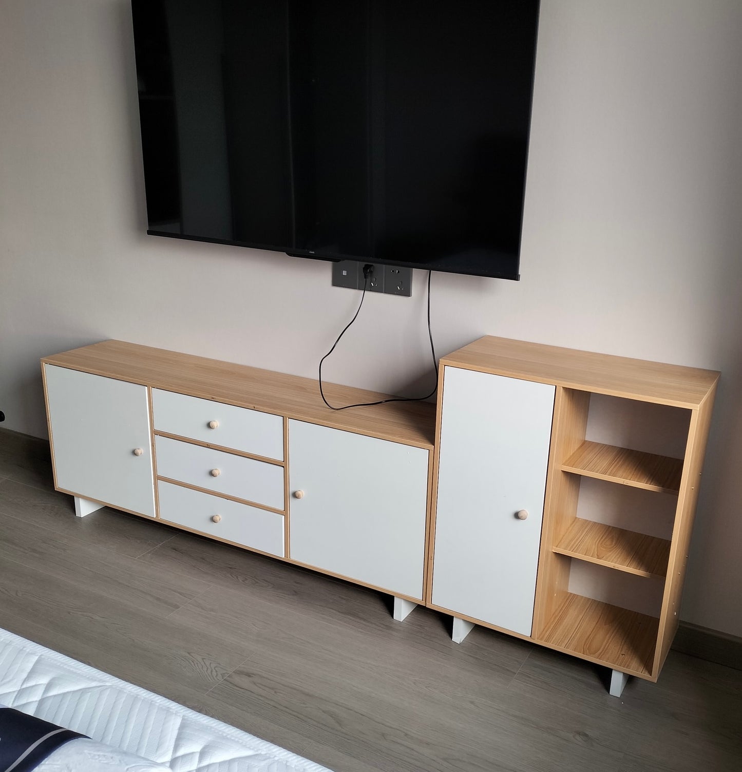 ๐๐๐๐ Simple and practical TV cabinet ๐ญ๐ฏ ๐๐๐๐ข๐ง๐๐ญ