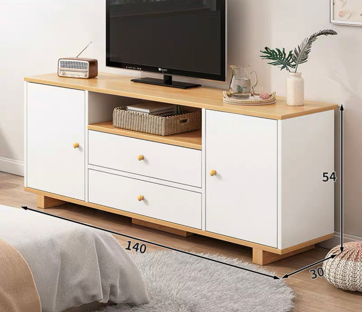 ๐๐๐๐ Simple and practical TV cabinet ๐ญ๐ฏ ๐๐๐๐ข๐ง๐๐ญ