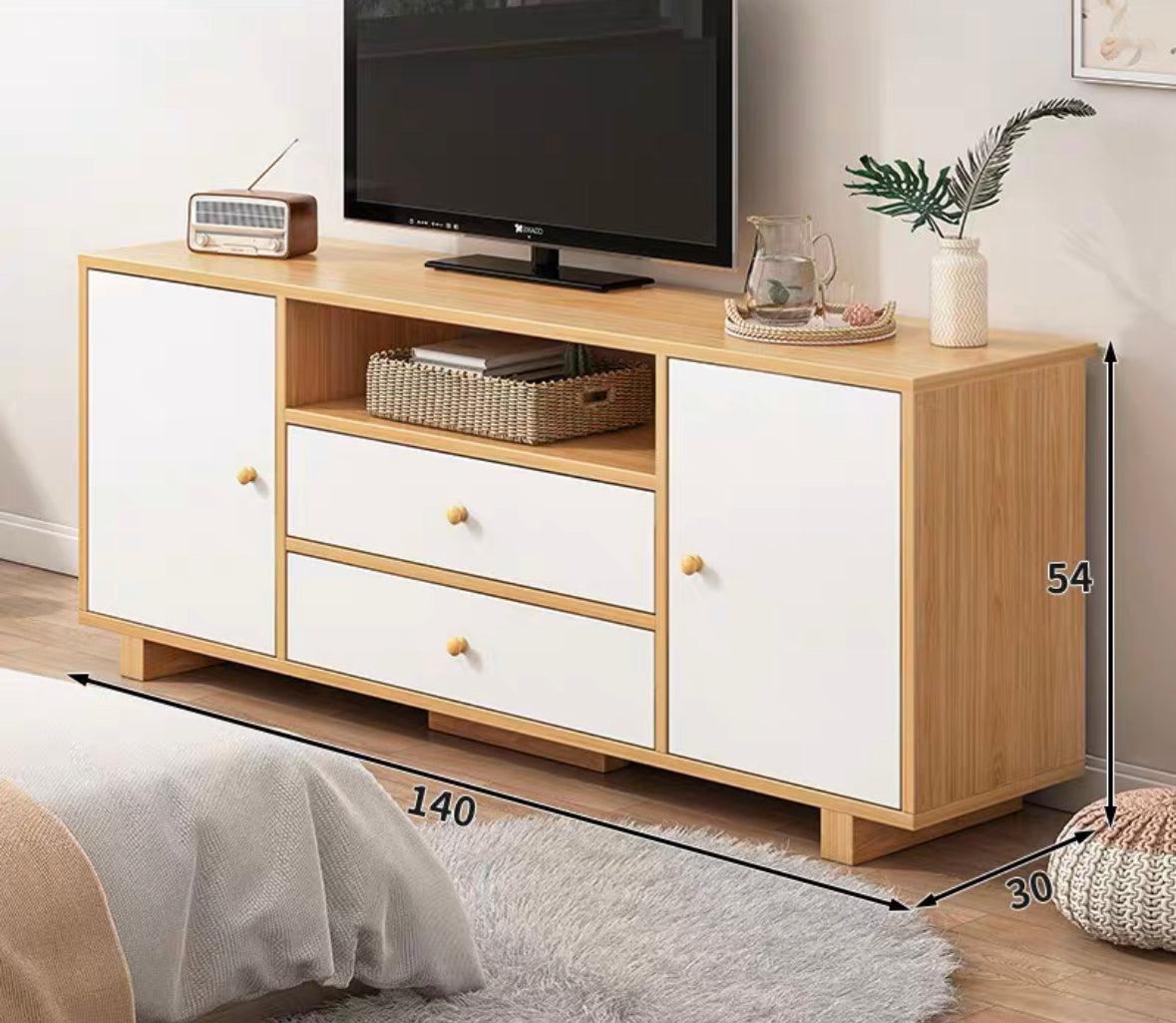๐๐๐๐ Simple and practical TV cabinet ๐ญ๐ฏ ๐๐๐๐ข๐ง๐๐ญ