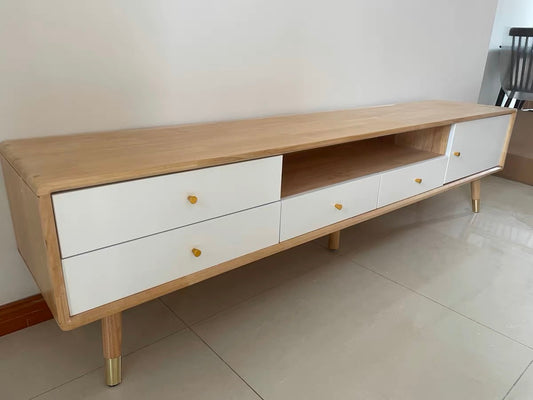 𝐍𝐨𝐫𝐝𝐢𝐜 橡木電視櫃【實木】