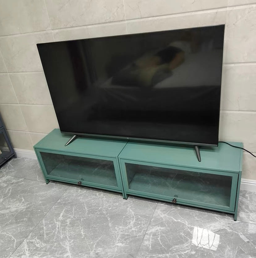 ๐๐๐๐ Retro rattan/nanzhu TV cabinet green๐ญ๐ฏ ๐๐๐๐ข๐ง๐๐ญ