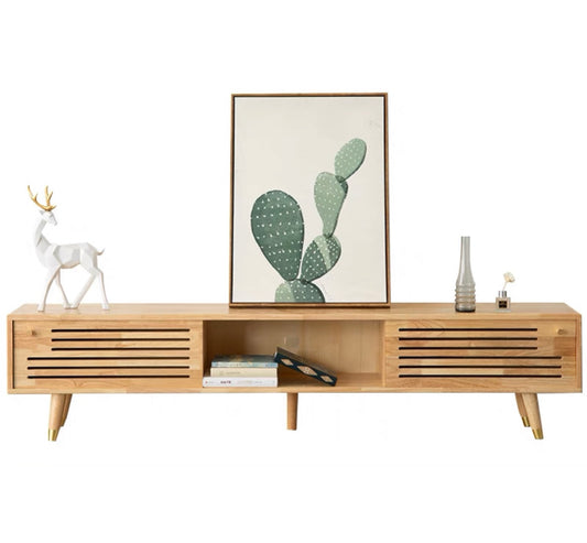 𝐍𝐨𝐫𝐝𝐢𝐜 縷空電視櫃【實木】