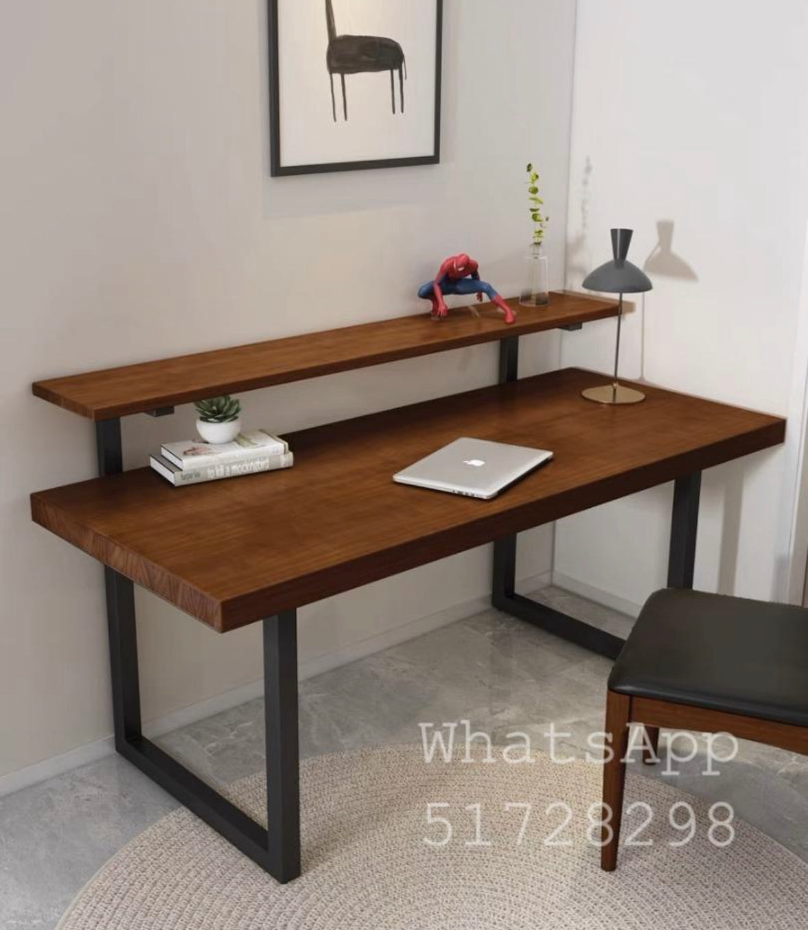 Solid wood thick board computer desk desk writing desk study desk desk desk office desk work desk Desk