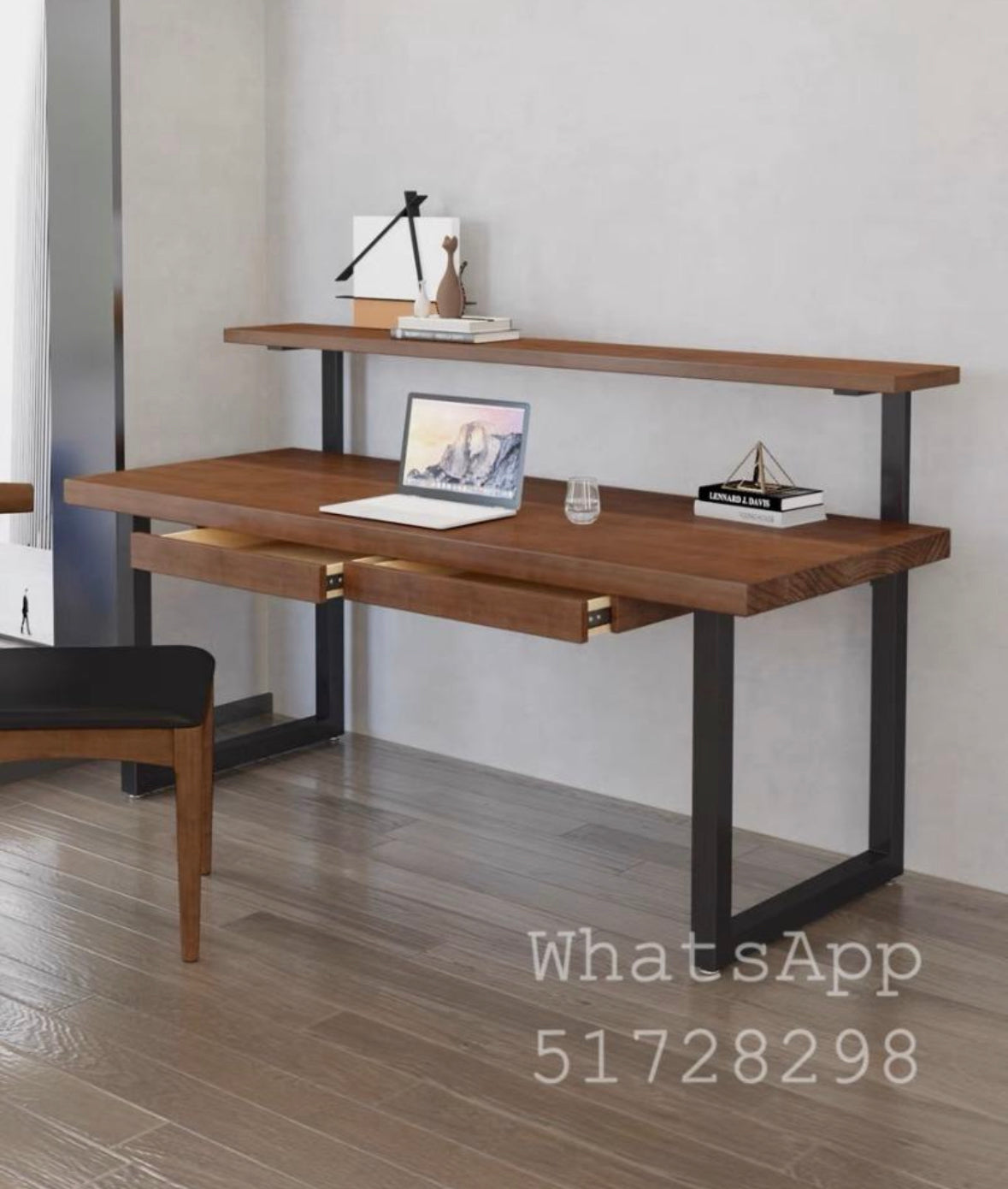 Solid wood thick board computer desk desk writing desk study desk desk desk office desk work desk Desk