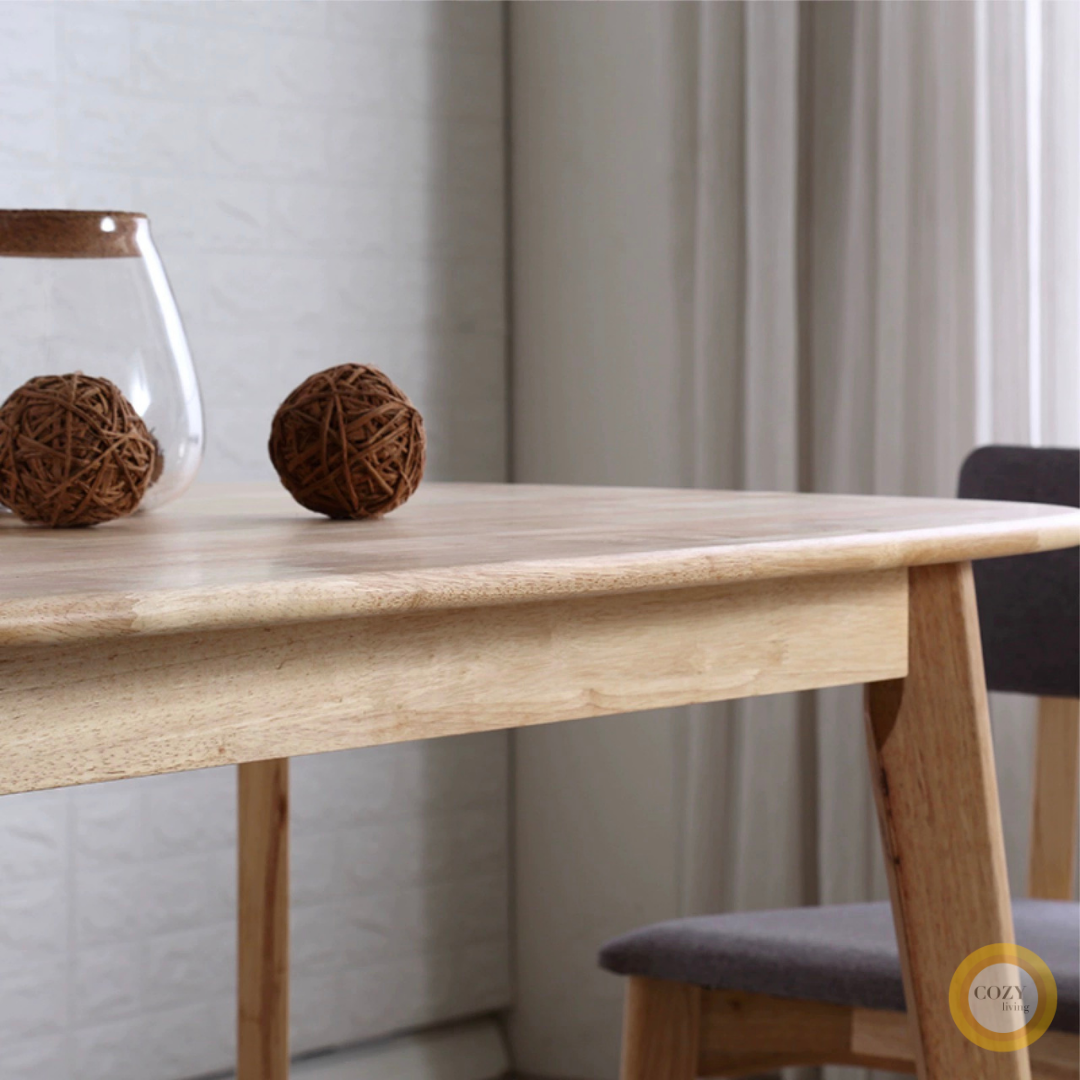 solid wood dining table 