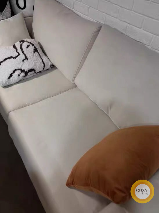 𝐍𝐔𝐉𝐈 日式絨布梳化