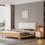 997 Nordic solid wood bed 