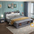 998 Nordic solid wood bed 
