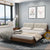 801 solid wood bed 