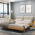 801 solid wood bed 
