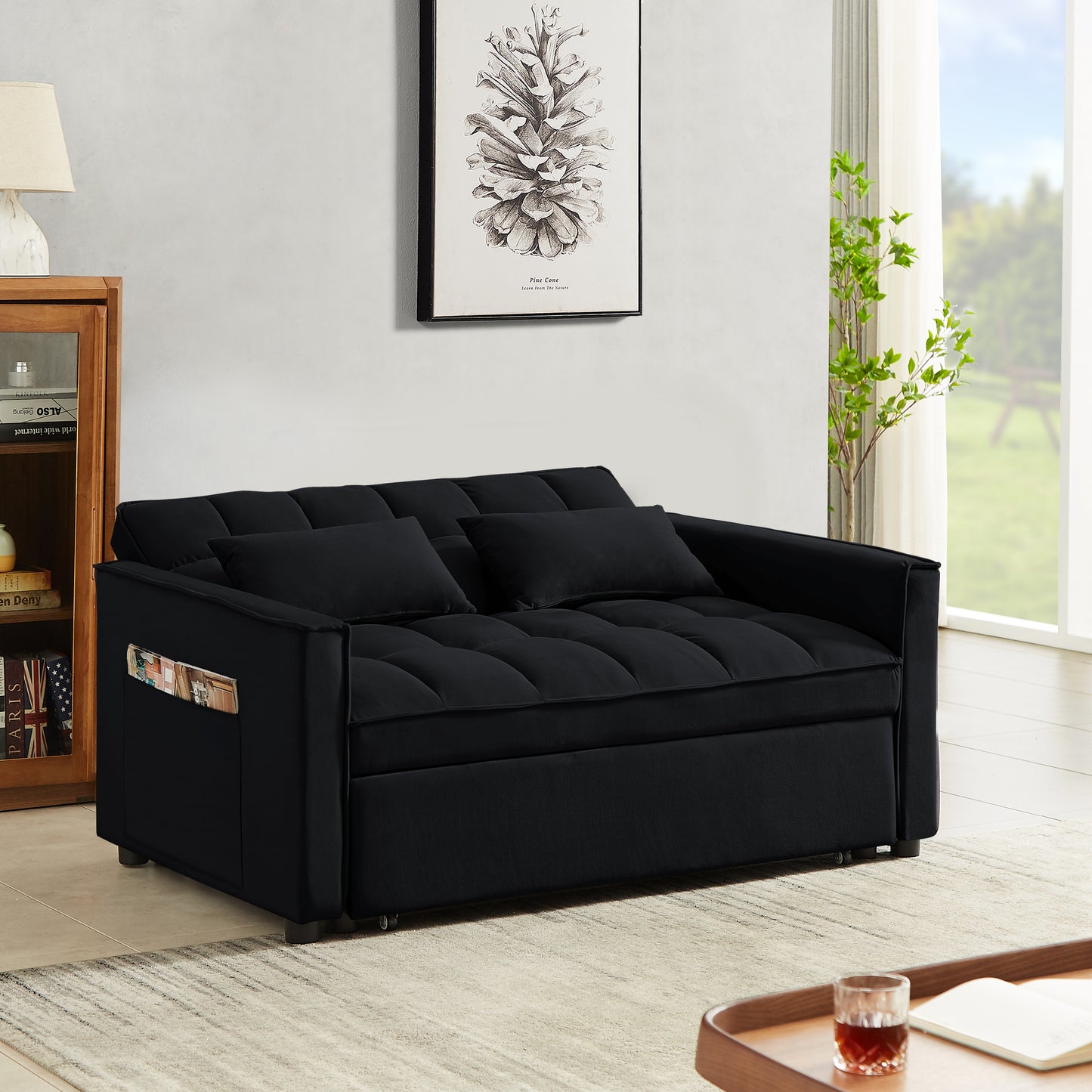 2179 VEŁVET velvet sofa bed