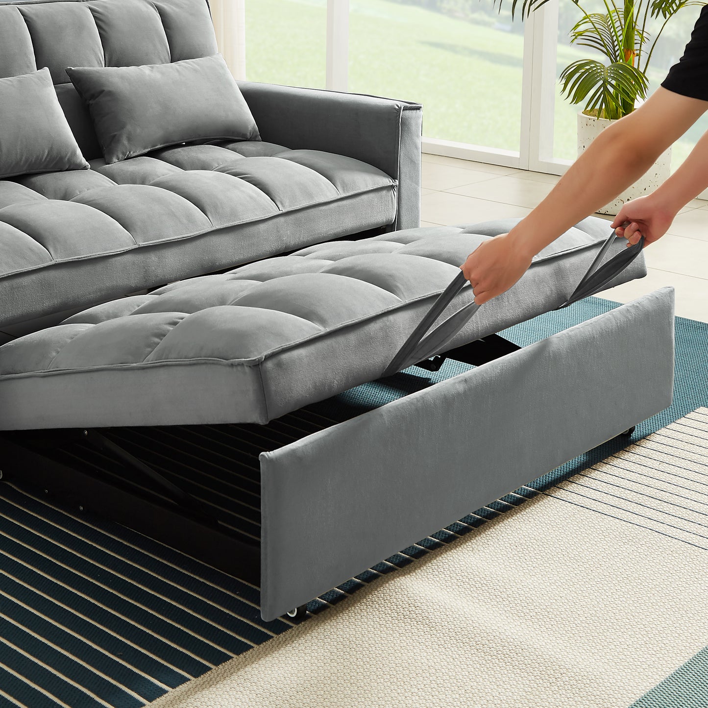2179 VEŁVET velvet sofa bed
