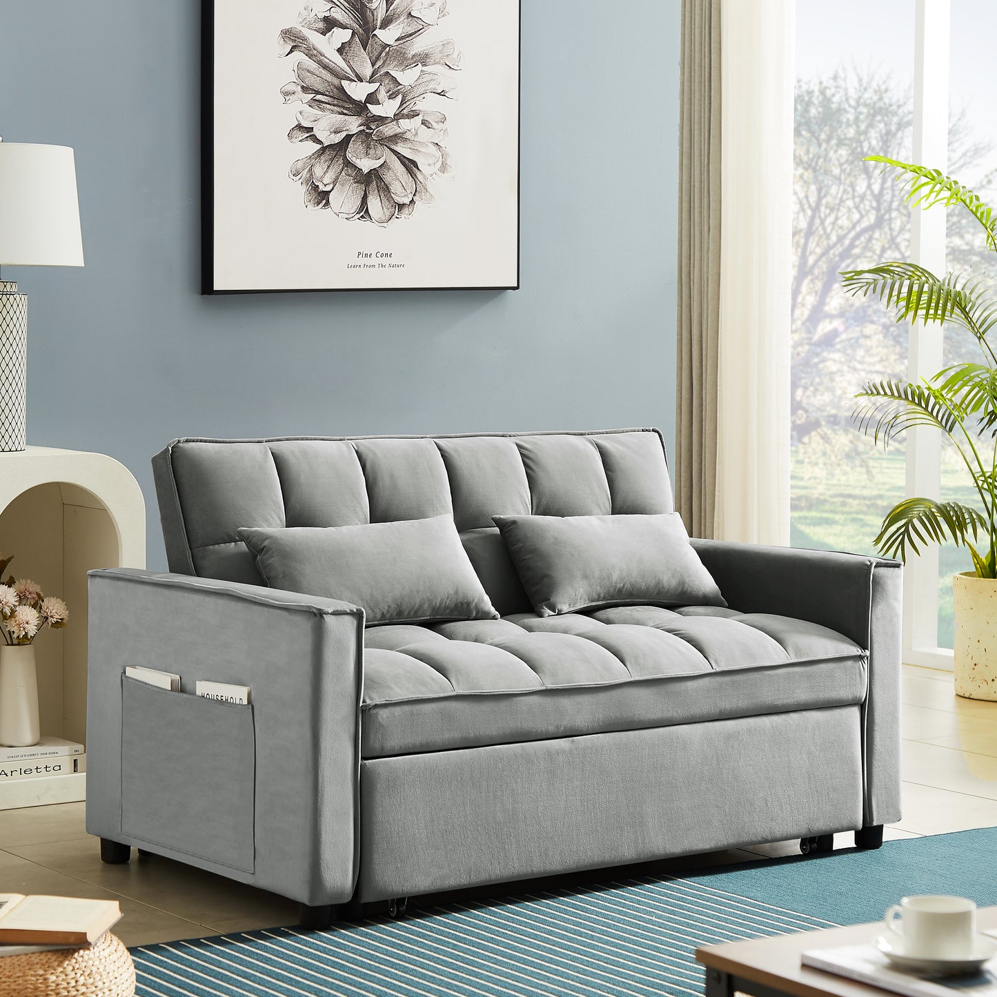 2179 VEŁVET velvet sofa bed