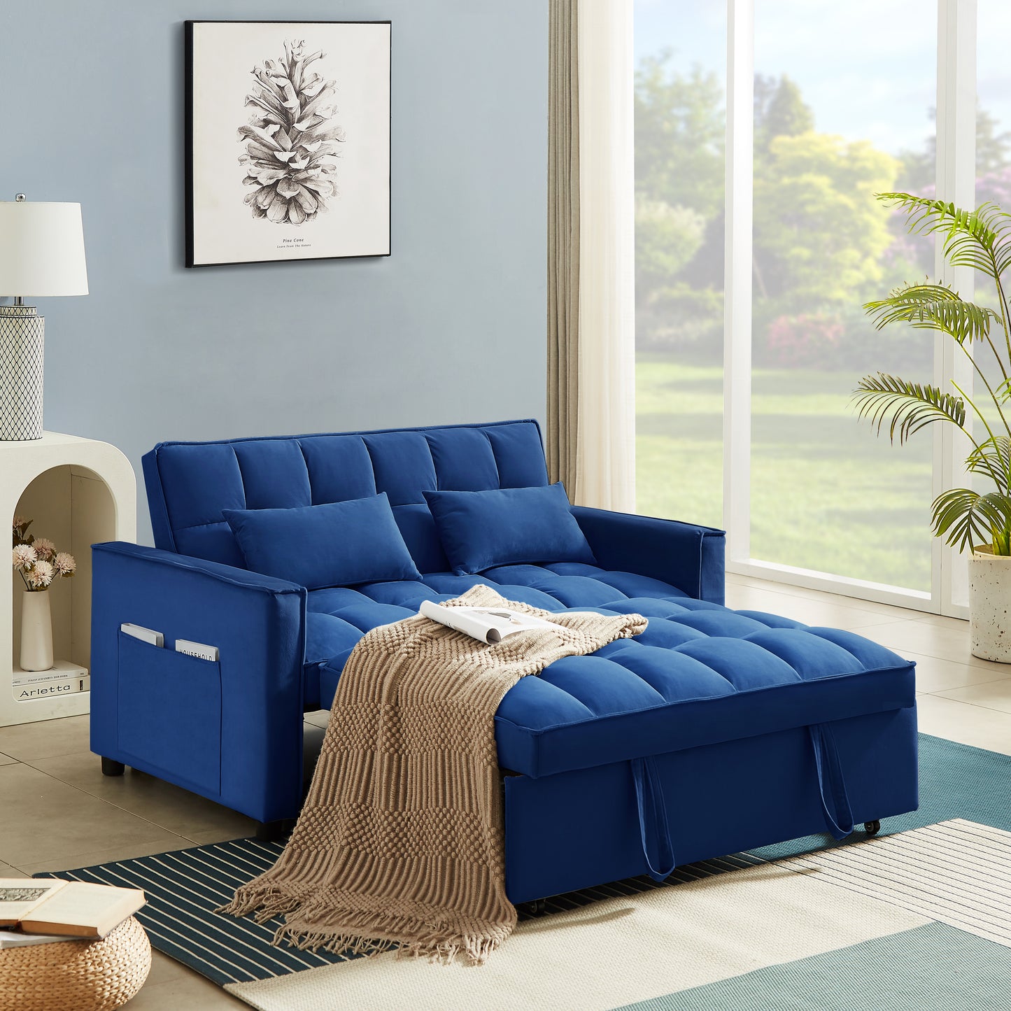 2179 VEŁVET velvet sofa bed
